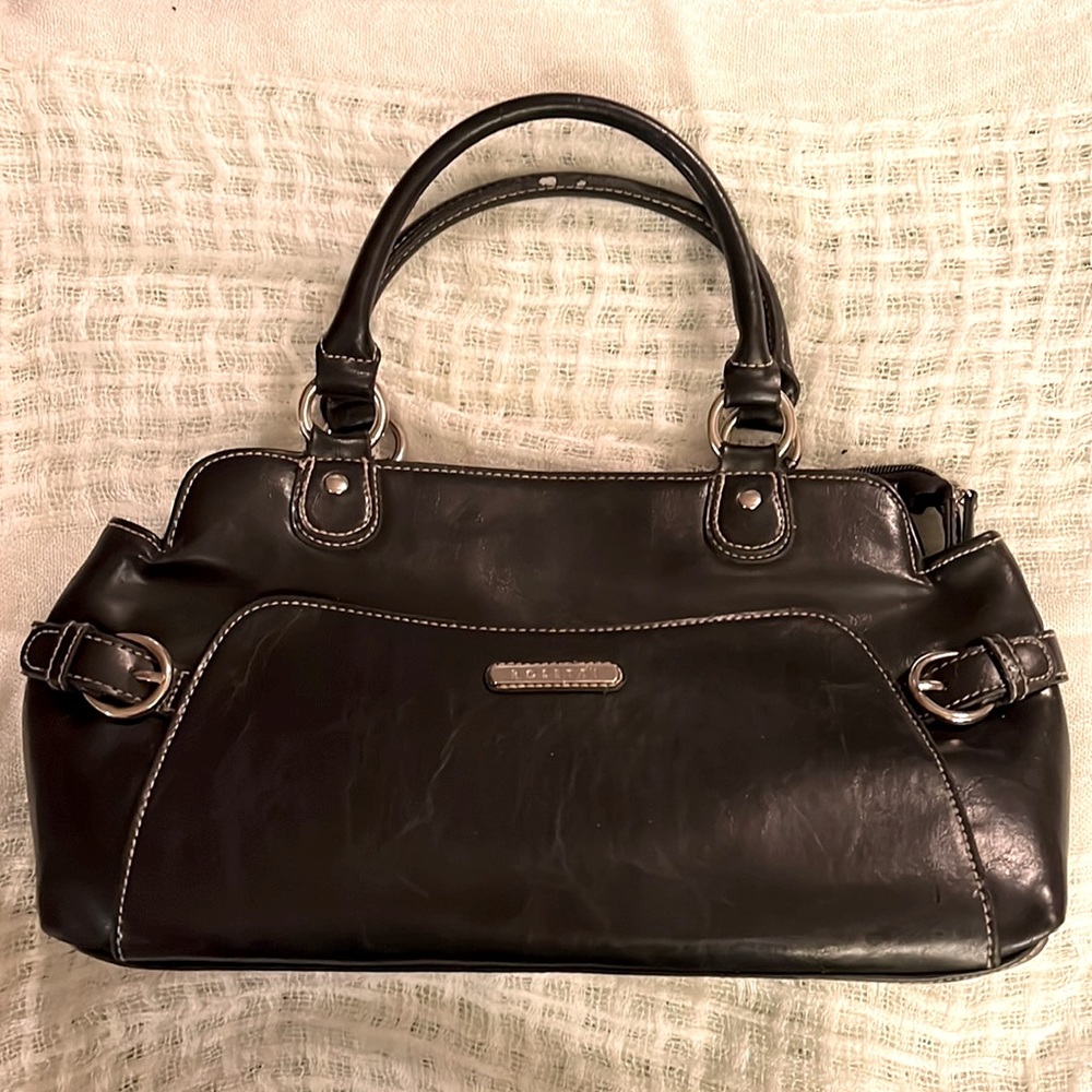 Rossetti Black Leather Purse